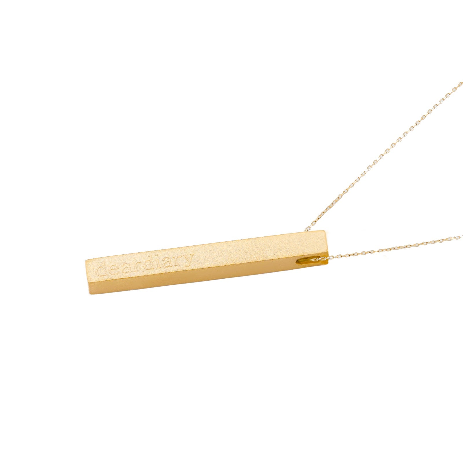 Cube Bar Necklace