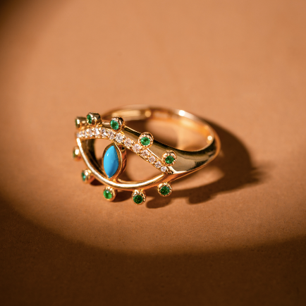 Gleamora Eye Fairuz Ring