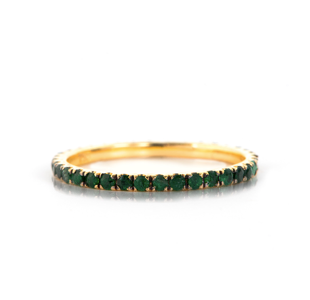 Skinny Emerald Ring.