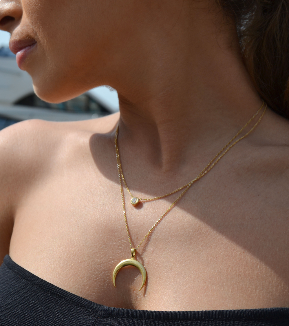 Crescent Necklace