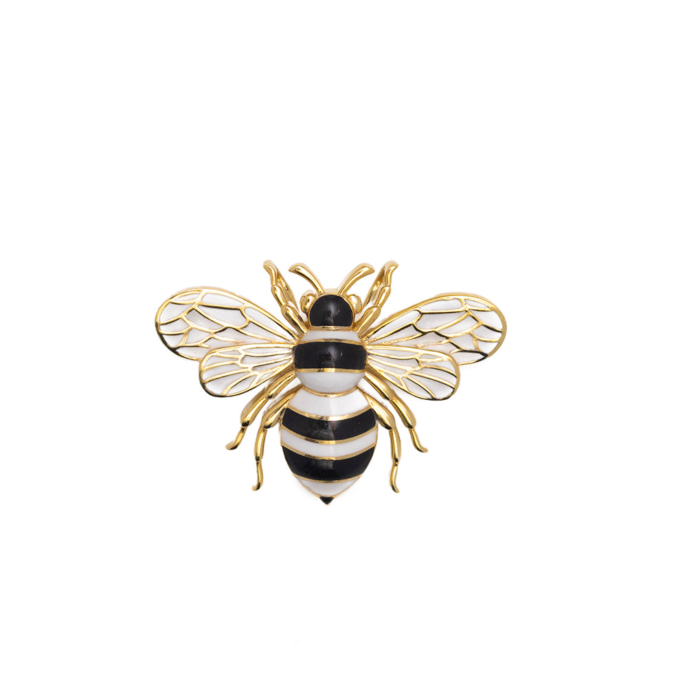 Enamel Bee Pin