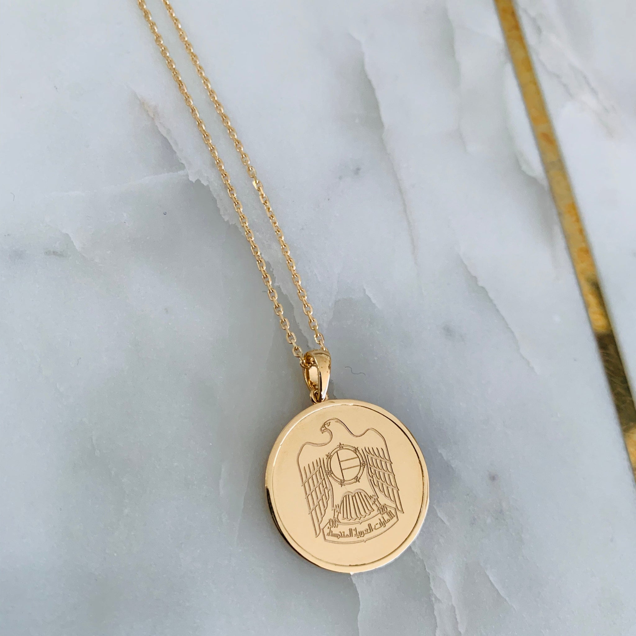 UAE National Day Coin Necklace