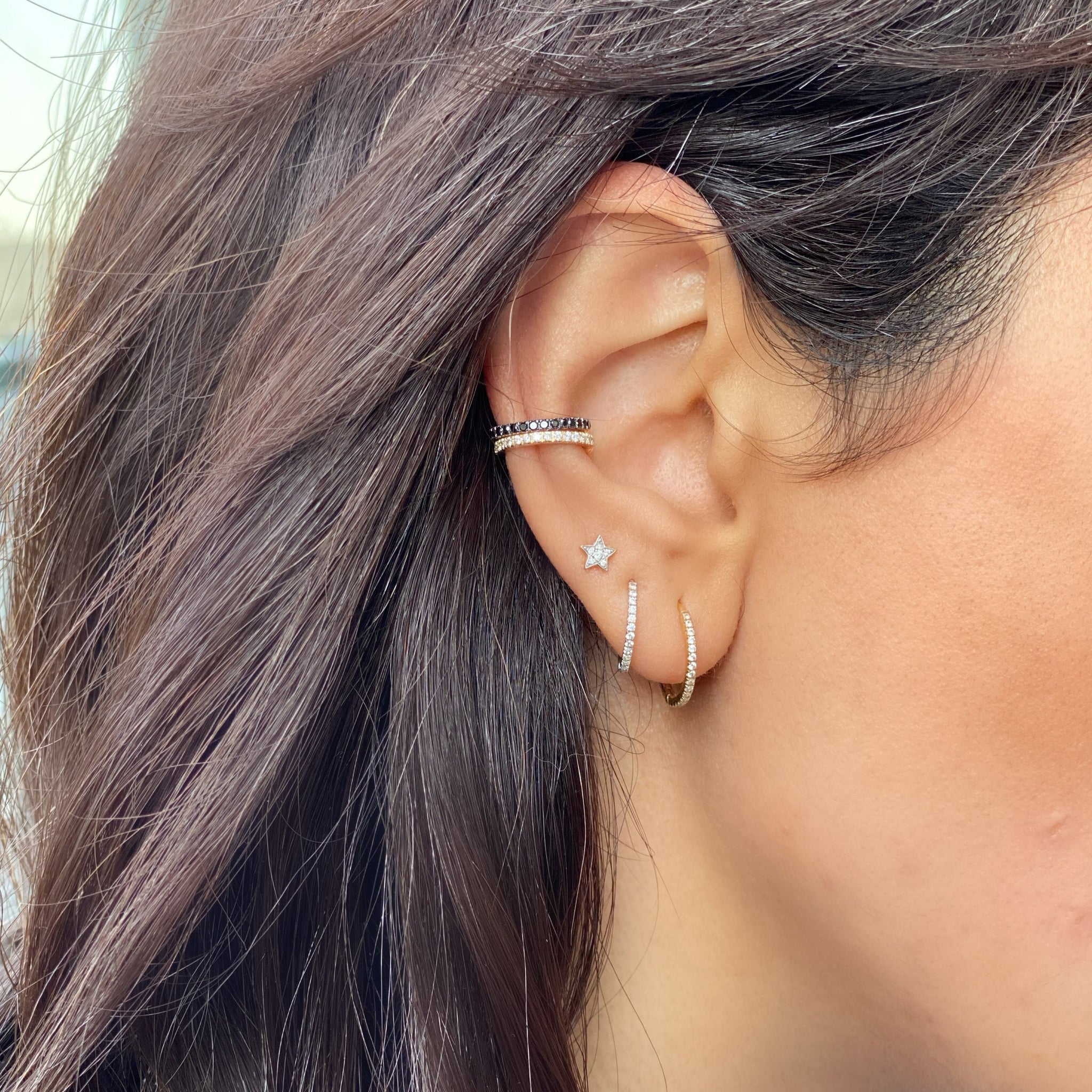 Diamond Earcuff