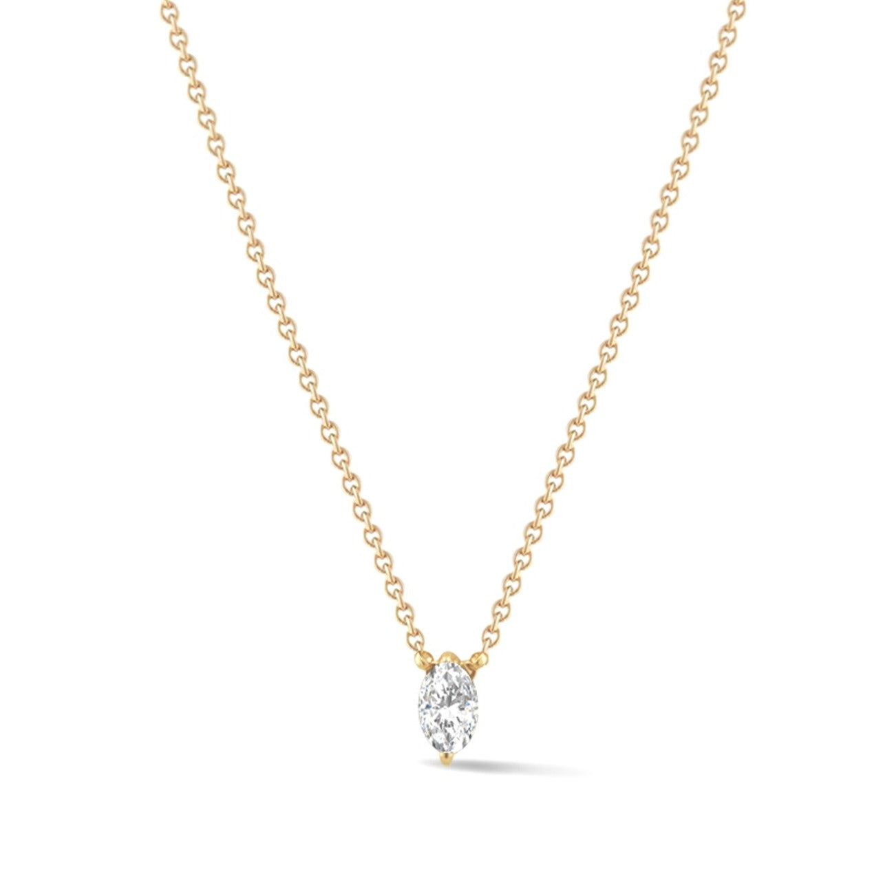 Shape of you - Marquise Diamond Necklace