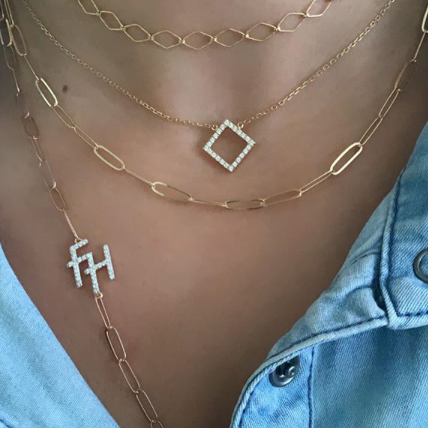 Customized Paperclip Necklace