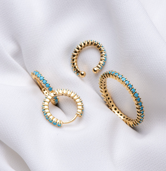 Maldives Blue Hoops