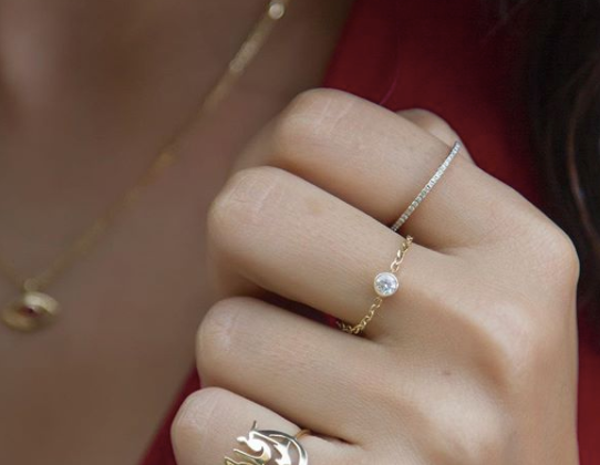Sparkle Chain Ring