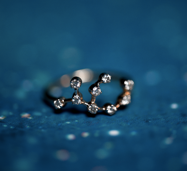 Virgo Constellations Ring