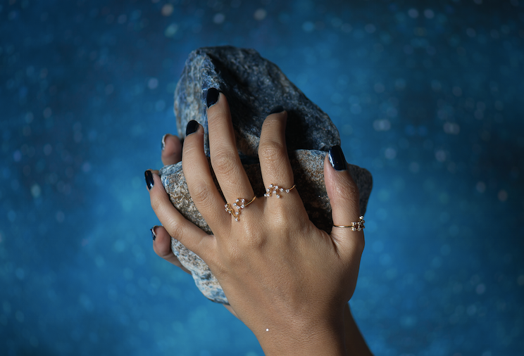 Aquarius Constellations Ring