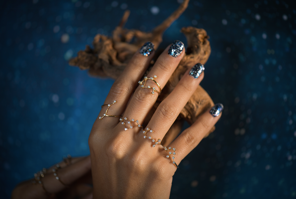 Leo Constellations Ring