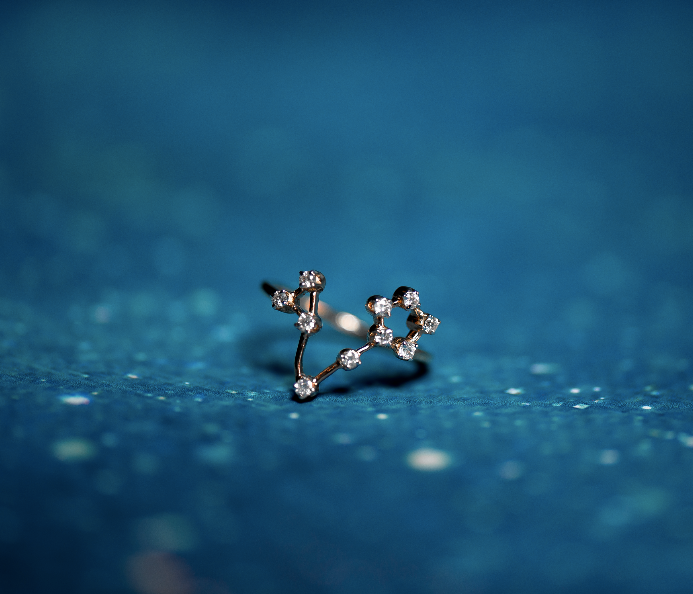 Pisces Constellations Ring