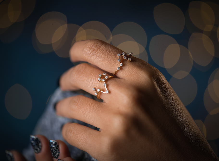 Pisces Constellations Ring