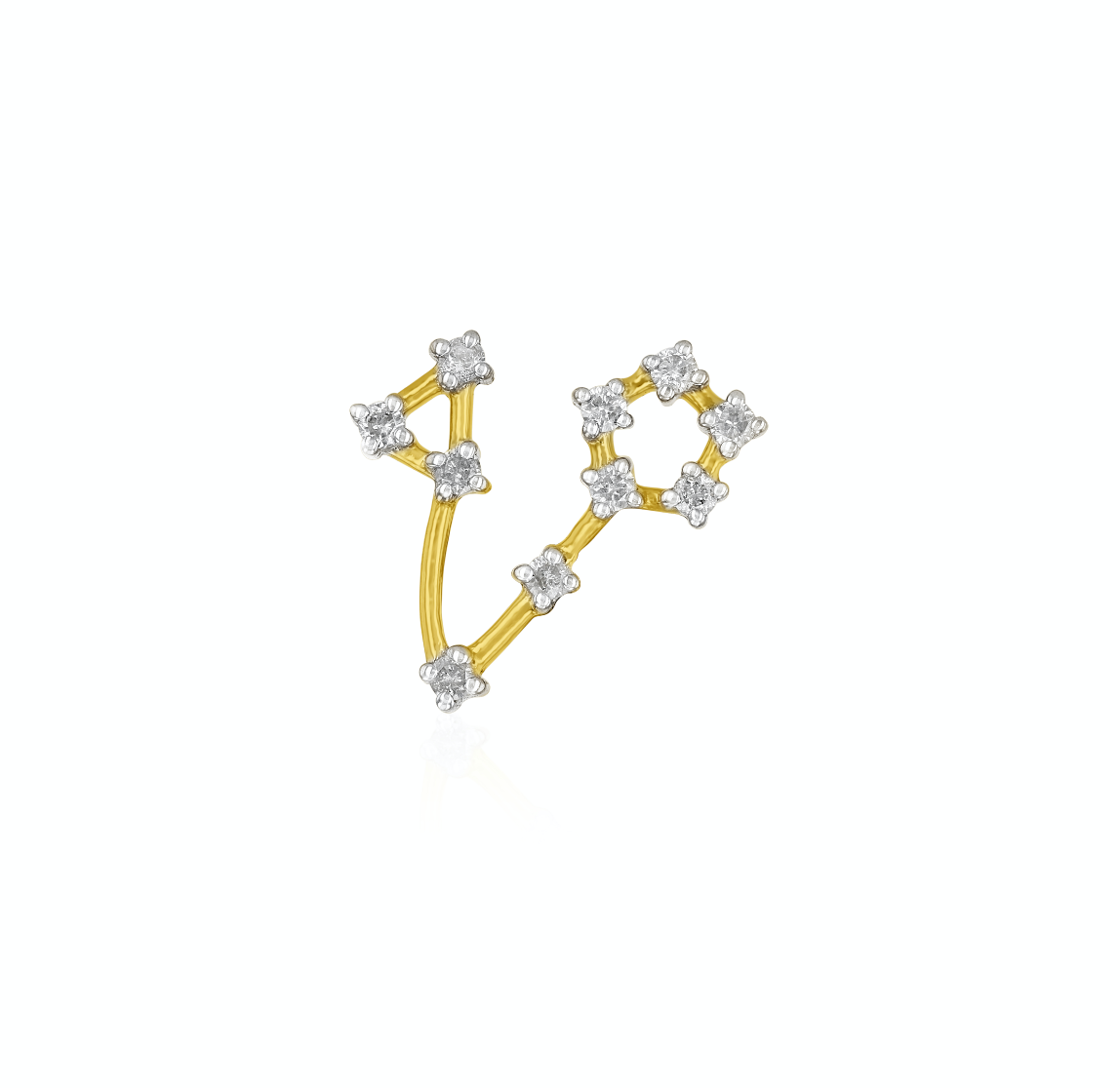 Pisces Constellation Earring