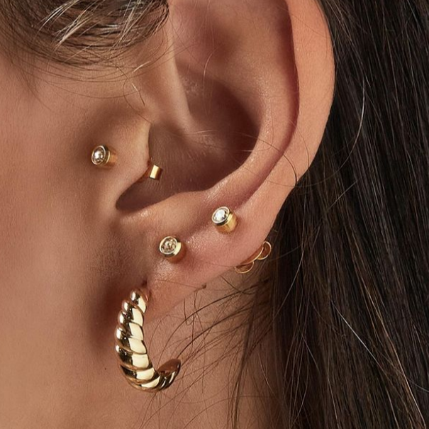 Croissant Earring