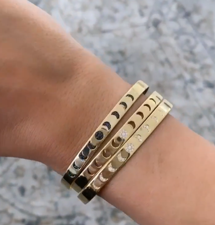 Moon phase Bangle