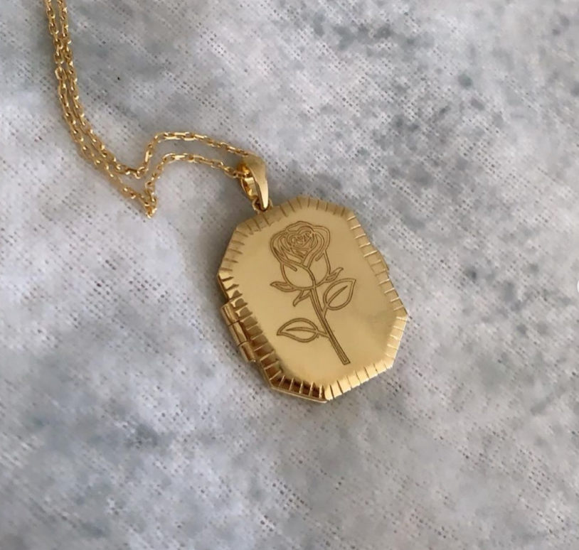 Vintage Rose Locket