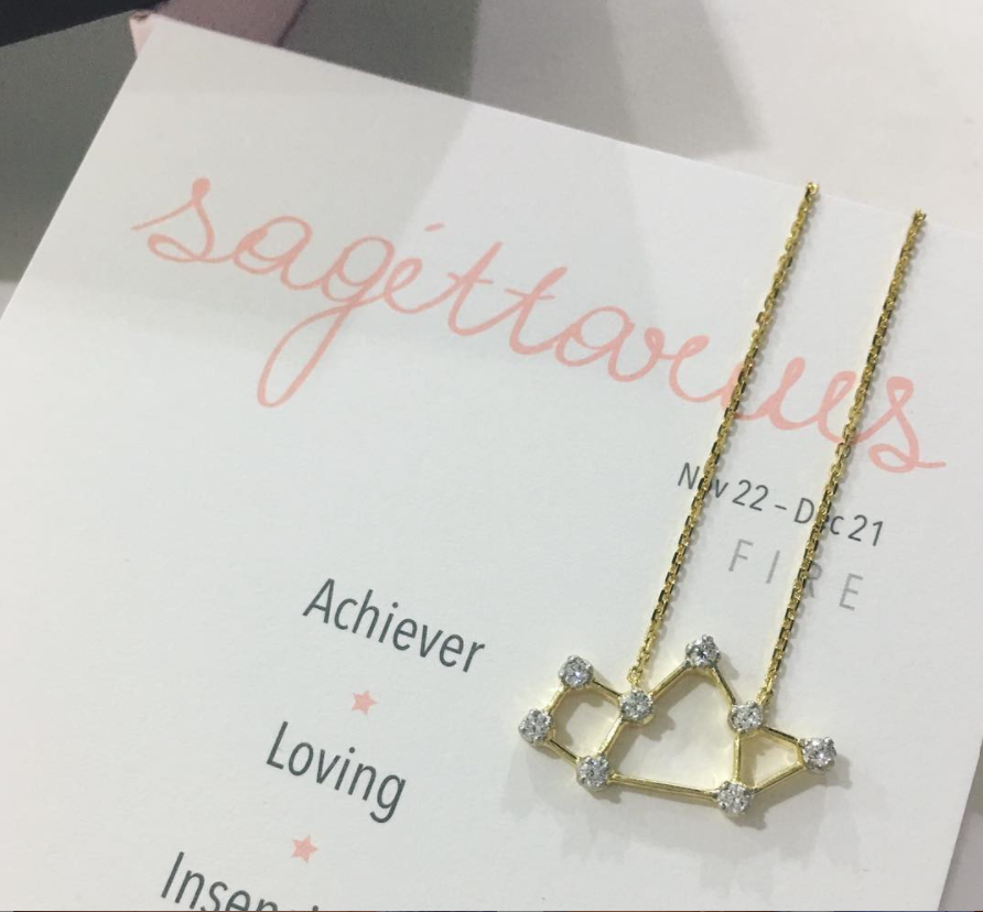 Sagittarius Constellations Necklace