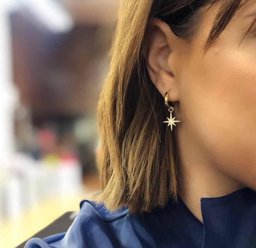 Starburst Hoop earrings – Fabula Jewels