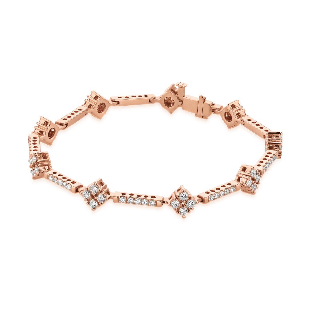 Stunner Tennis Diamond Bracelet