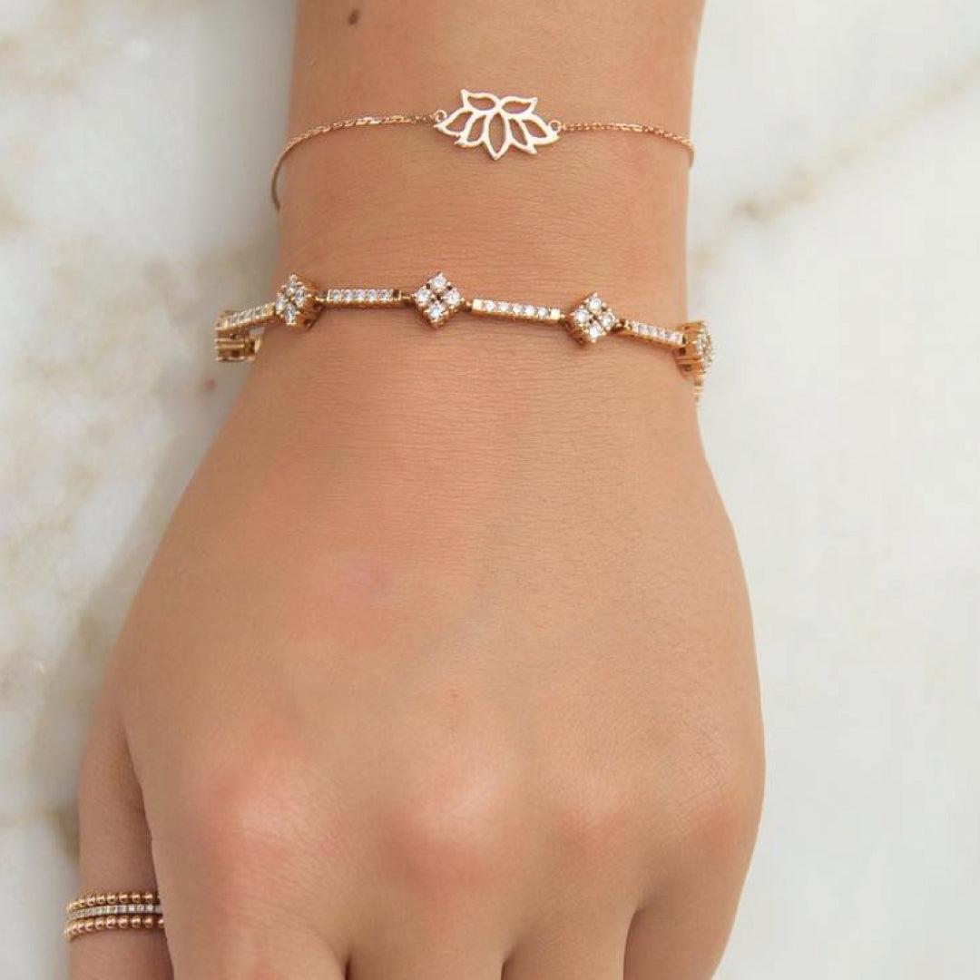 Stunner Tennis Diamond Bracelet