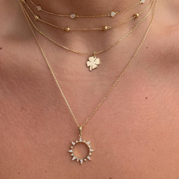 Diamond Sunshine Necklace